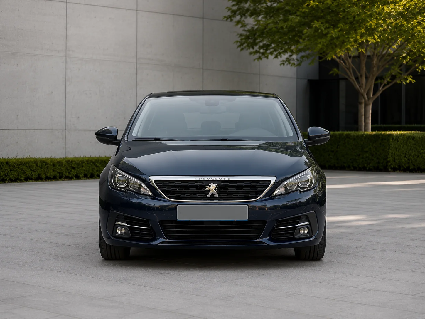 Prednji pogled na Peugeot 308 SW AUTO 153